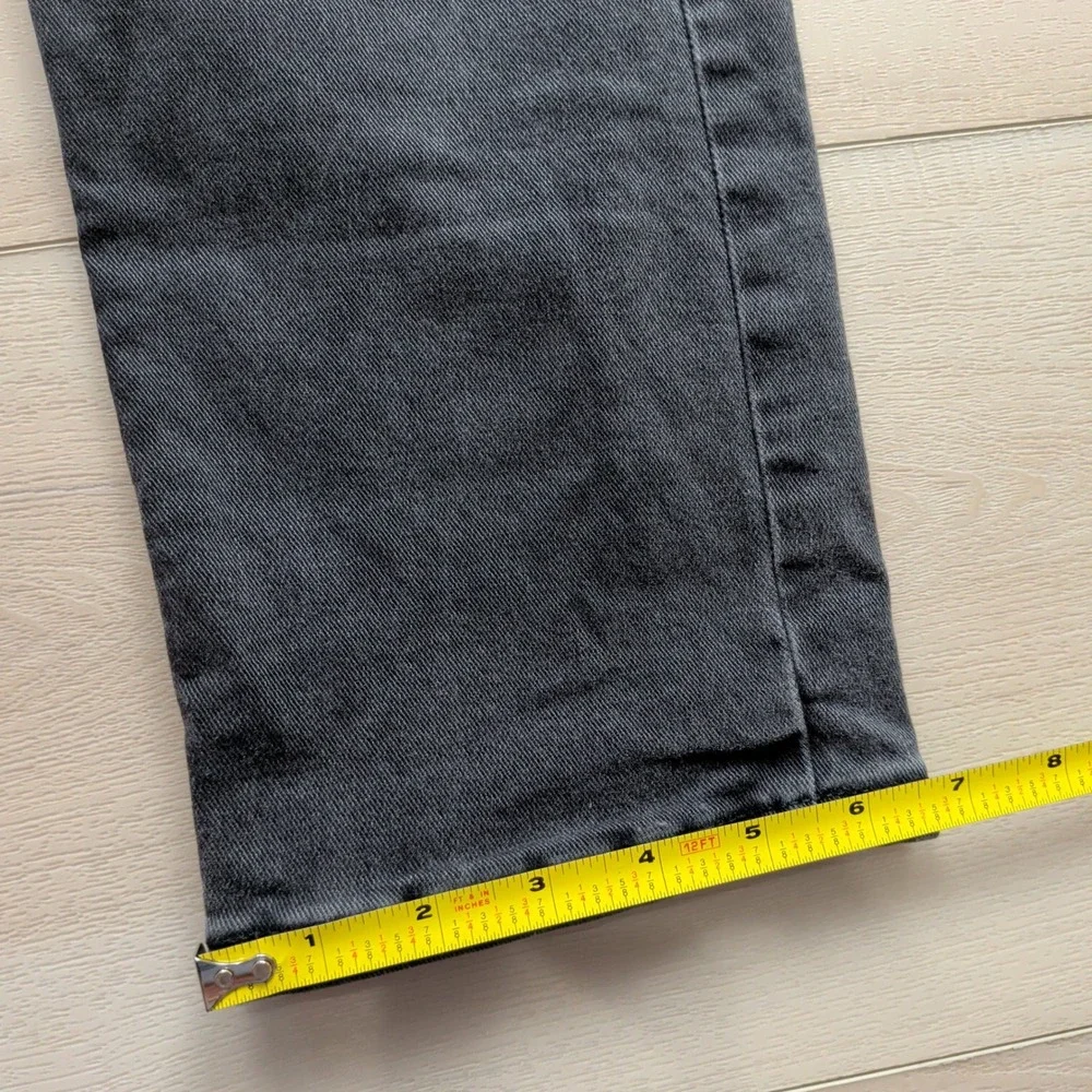 Mott & Bow Slim Stone Jeans Mens 31x32 Faded Black Stonewash Denim Pants Stretch